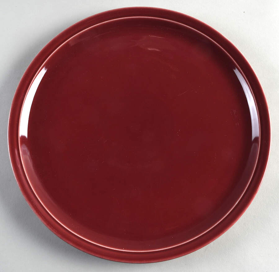 Rainbow Cranberry 12" Chop Plate (Round Platter) by Block-1