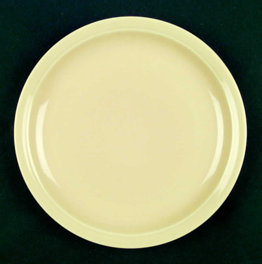 Rainbow Yellow Salad/Dessert Plate by Block-1