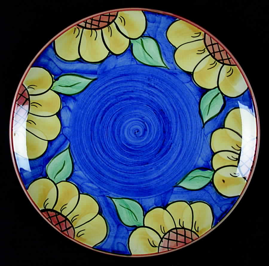 Sunflowers Dinner Plate by Block-1