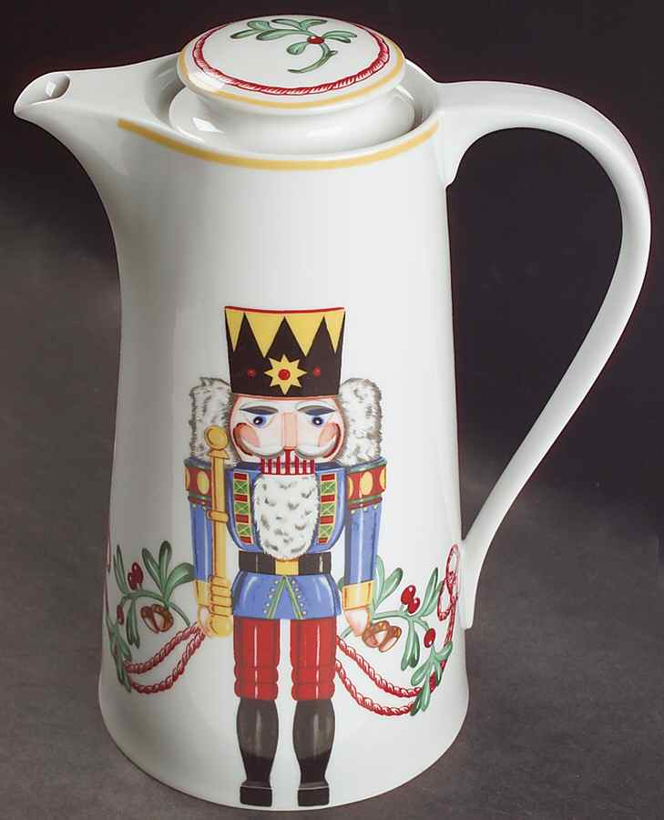 Whimsy Christmas Coffee Pot & Lid by Block-1