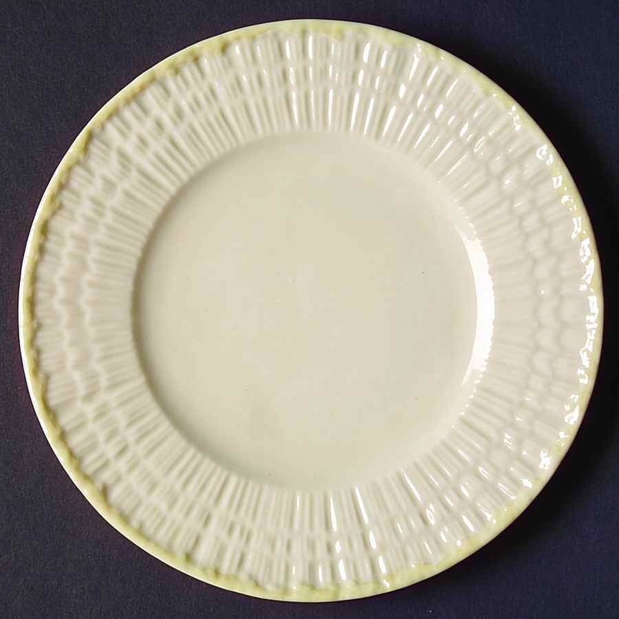 Limpet Yellow Bread & Butter Plate by Belleek Pottery (Ireland)-1