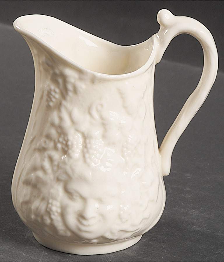 Mask (Irish) (No Lustre Accent) Creamer by Belleek Pottery (Ireland)-1