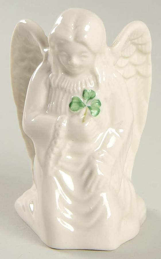 Shamrock Angel Figurine by Belleek Pottery (Ireland)-1