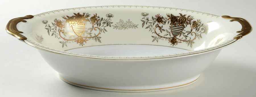 Windsor 10" Oval Vegetable Bowl by Black Towers-1