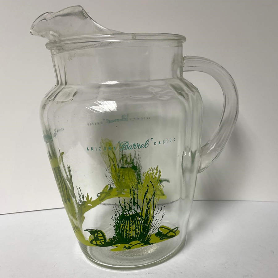 Arizona Cactus 64 Oz Glassware Pitcher by Blakely-1