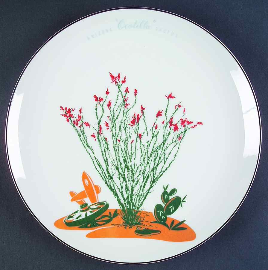 Arizona Cactus Dinner Plate by Blakely-1
