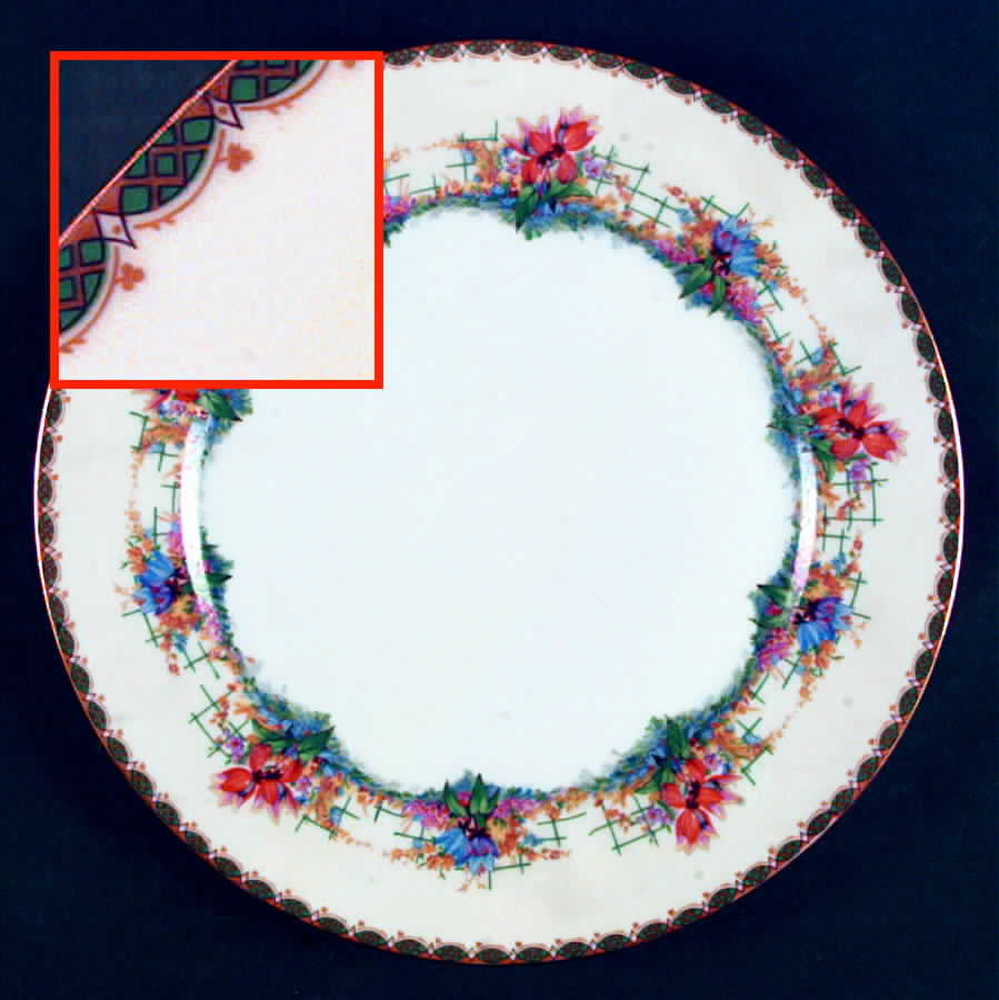 2431 Dinner Plate by Bohemia Ceramic Works-1