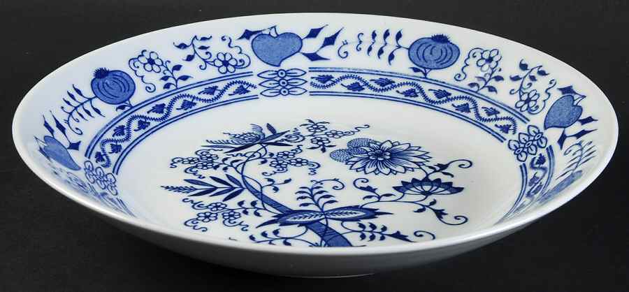Blue Onion Coupe Soup Bowl by Bohemia Ceramic Works-1