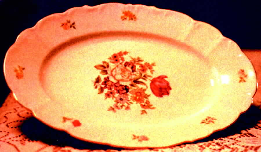 BOH48 12" Oval Serving Platter by Bohemia Ceramic Works-1
