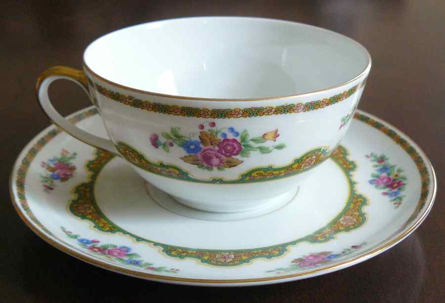BOH58 Flat Cup & Saucer Set by Bohemia Ceramic Works-1