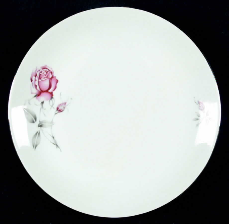 Melody (Platinum Trim) Bread & Butter Plate by Bohemia Ceramic Works-1