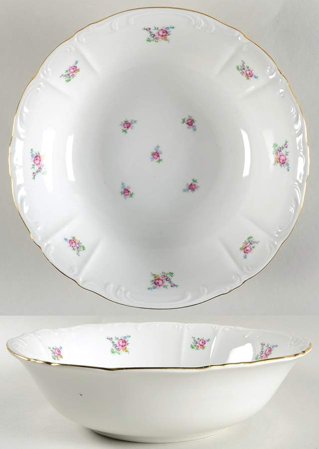 Springtime 10" Round Vegetable Bowl by Bohemia Ceramic Works-1