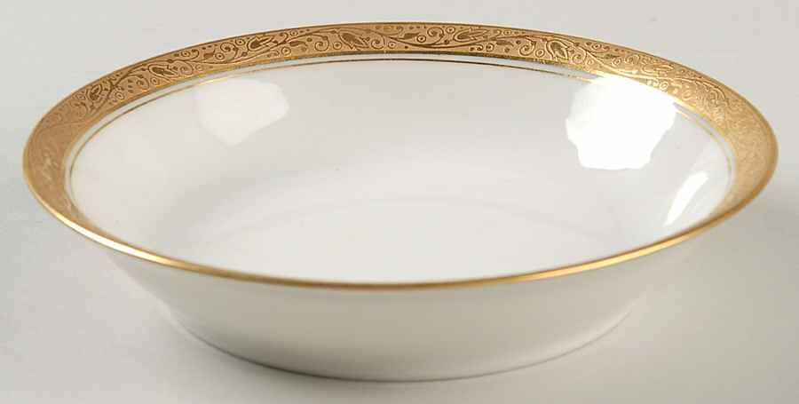 Ivy Fruit/Dessert (Sauce) Bowl by Jean Boyer (Limoges)-1