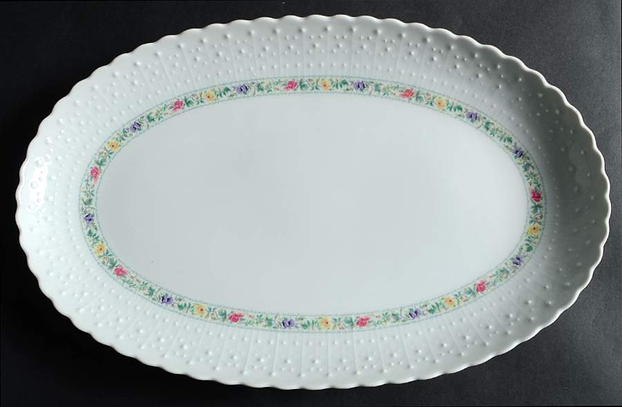 Diademe Princess 16" Oval Serving Platter by Georges Boyer-1