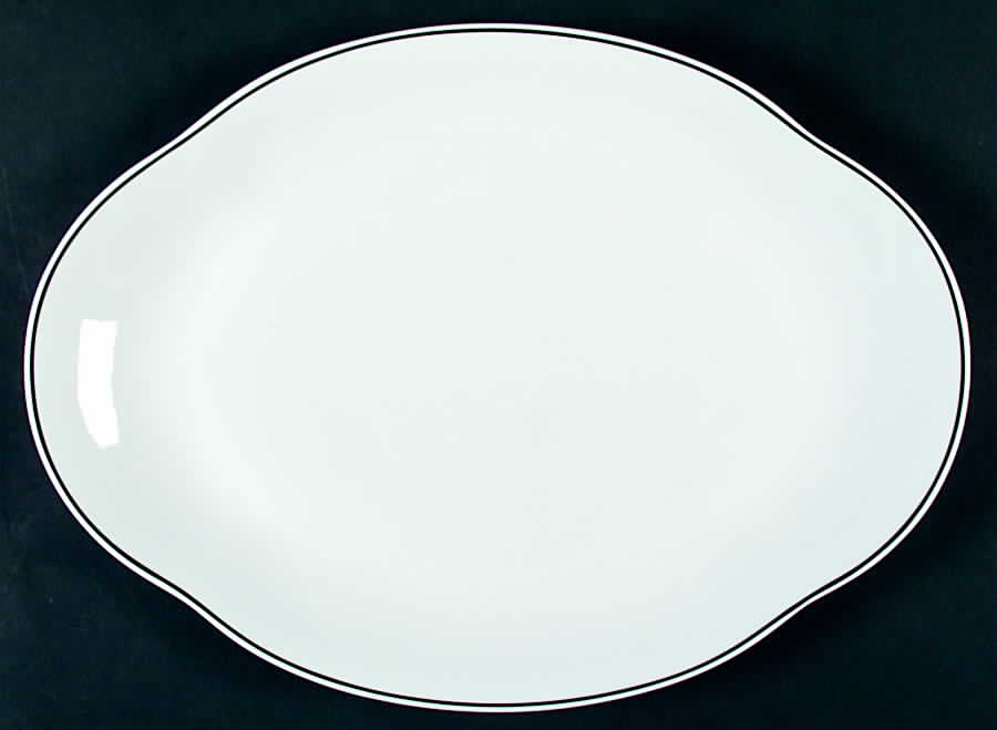 BOY5 14" Oval Serving Platter by Georges Boyer-1