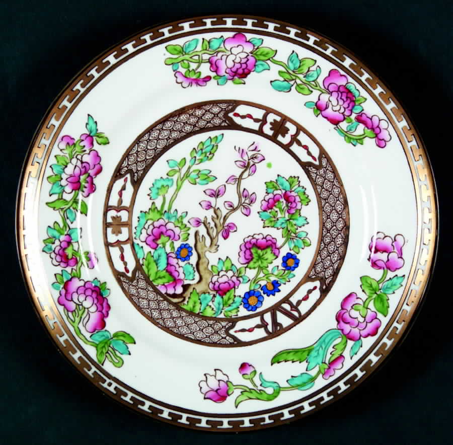 Indian Tree Dessert/Pie Plate by Bridgwood & Son-1
