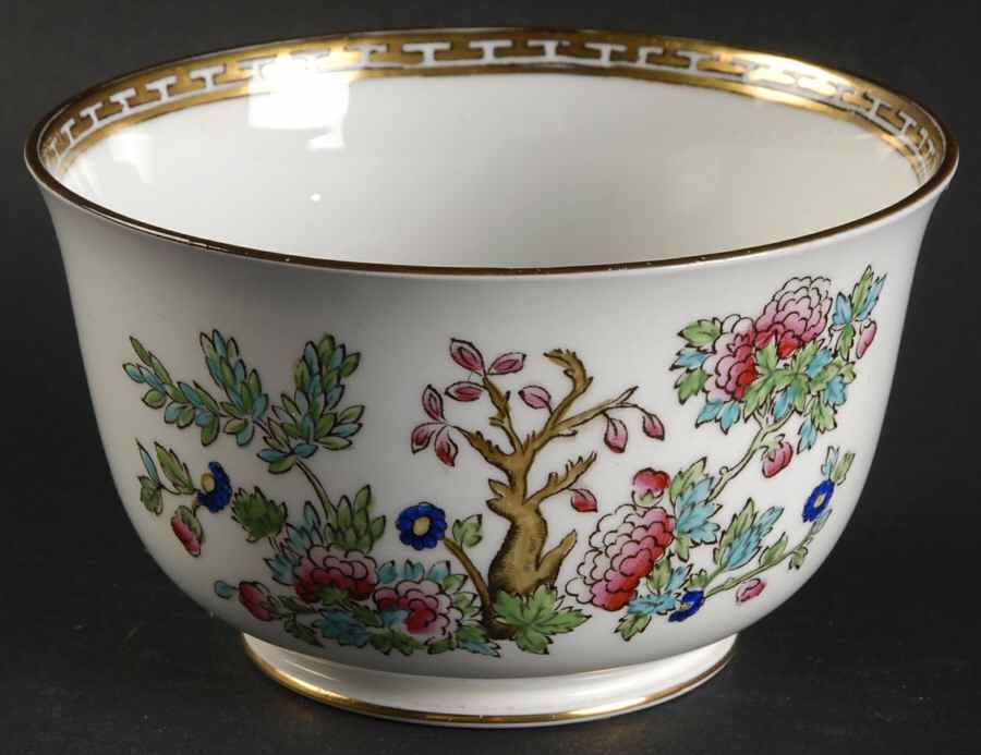 Indian Tree Cranberry Bowl by Bridgwood & Son-1