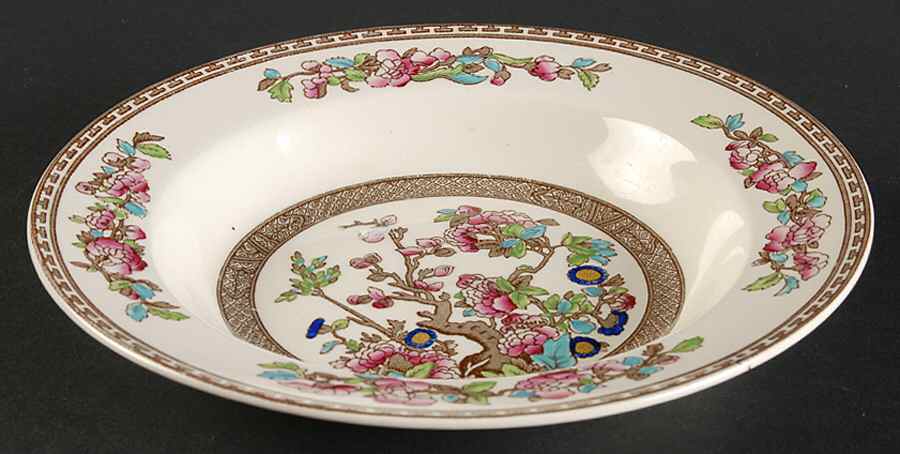 Indian Tree Rim Soup Bowl by Bridgwood & Son-1