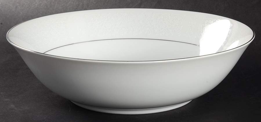 Winter Lace 9" Round Vegetable Bowl by Brookwood-1