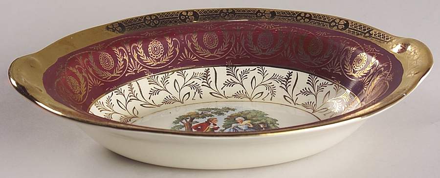 T015 9" Oval Vegetable Bowl by Bromley-1