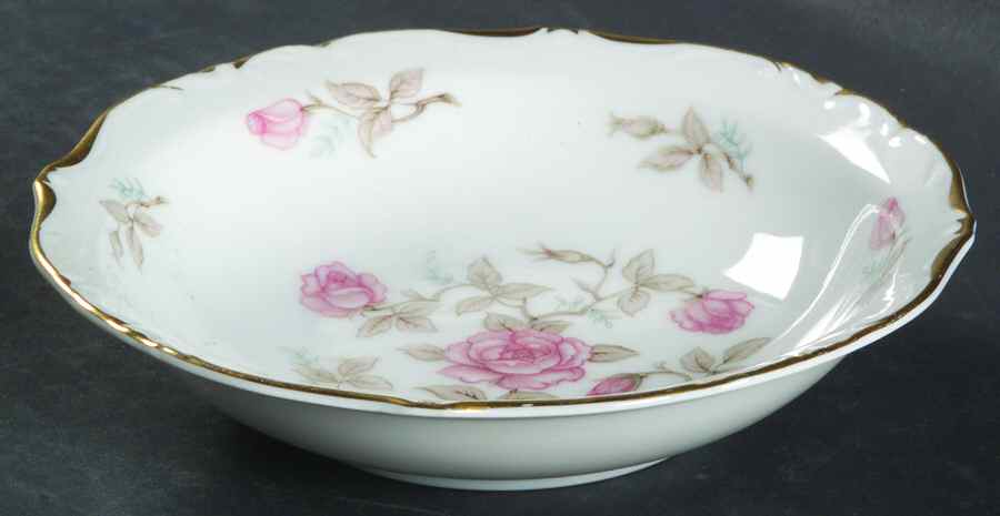 Flora Rim Fruit/Dessert (Sauce) Bowl by Breton-1