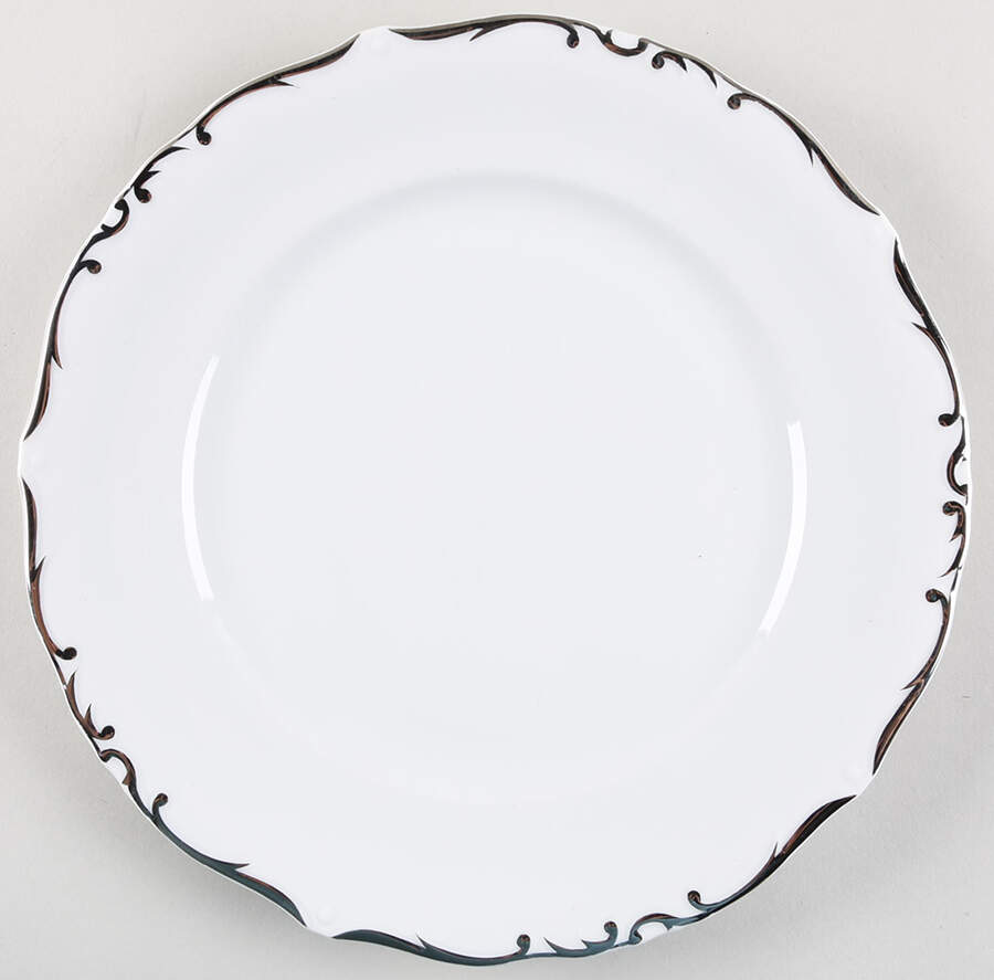 Silver Queen Dinner Plate by Breton-1