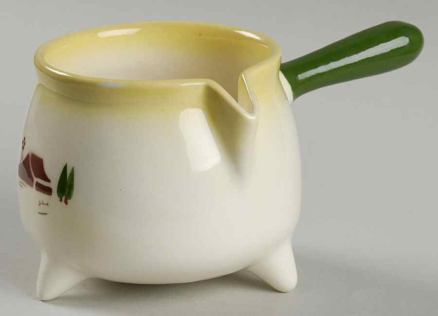 Harvest (Yellow Trim) Creamer by Brock-1