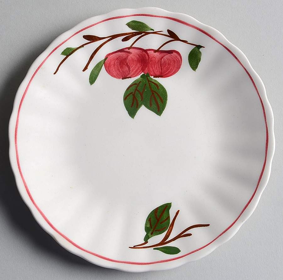 Mountain Crab Saucer by Blue Ridge Southern Pottery-1