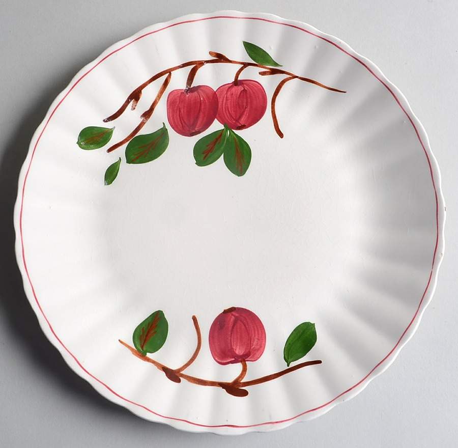 Mountain Crab Dinner Plate by Blue Ridge Southern Pottery-1