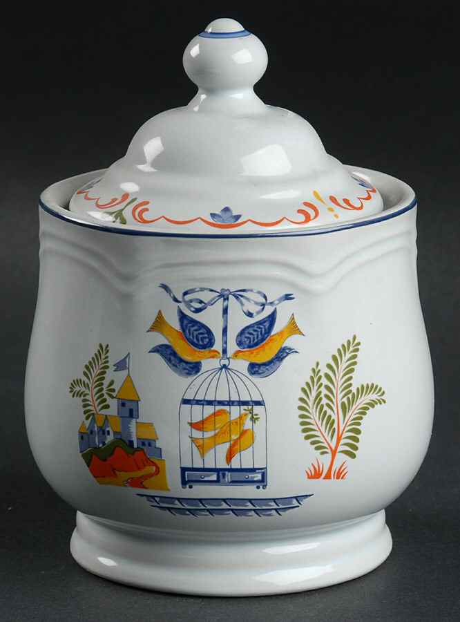 Bird Cage Sugar Bowl & Lid by Georges Briard-1