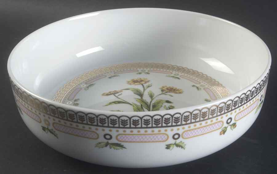 Floral Potpourri 9" Salad Serving Bowl by Georges Briard-1