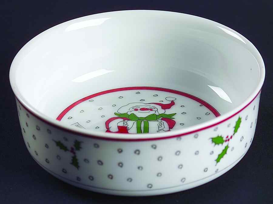 Night Before Christmas Fruit/Dessert (Sauce) Bowl by Georges Briard-1