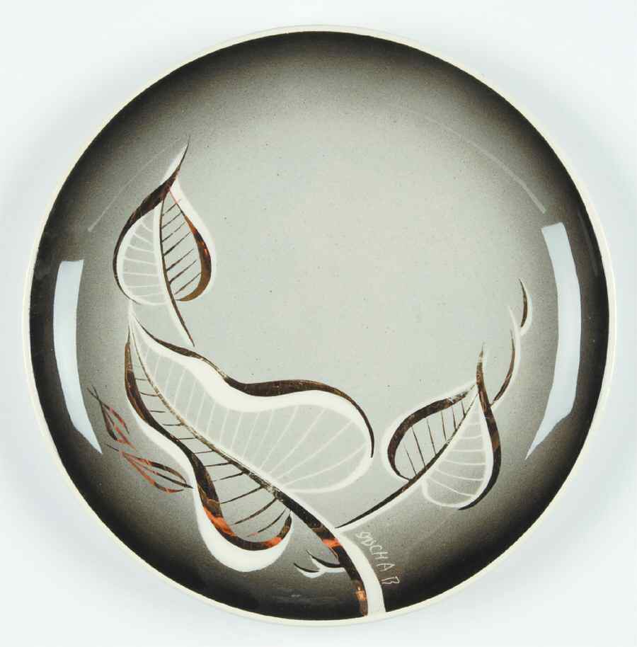 Tree of Life Bread & Butter Plate by Sascha Brastoff-1