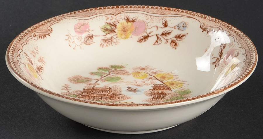 Oriental Gardens Fruit/Dessert (Sauce) Bowl by Brown & Ritchie-1