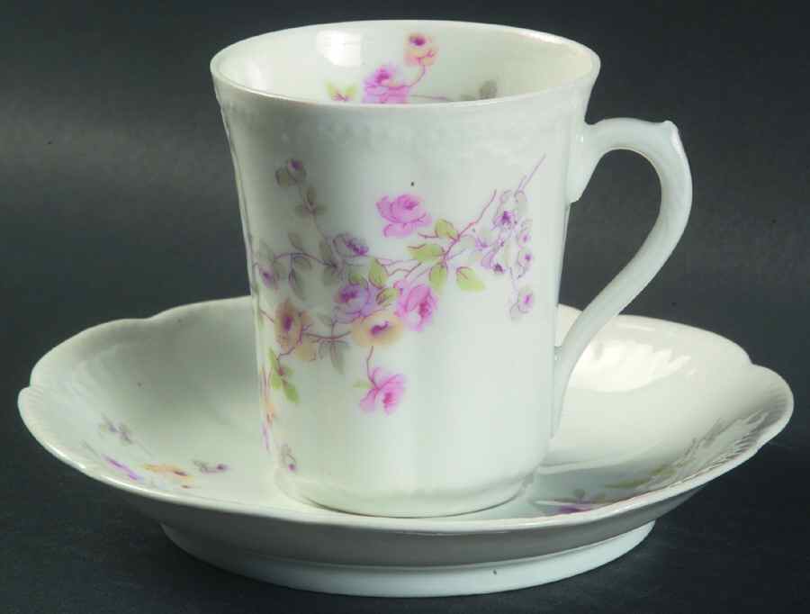 5789 Chocolate Cup & Saucer Set by Bassett-1
