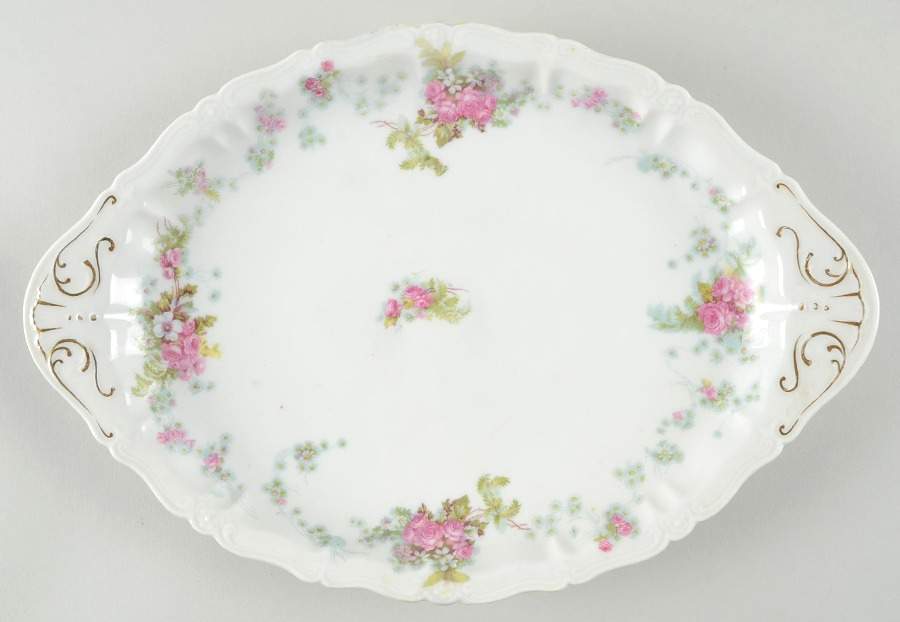 BSS10 14" Oval Serving Platter by Bassett-1
