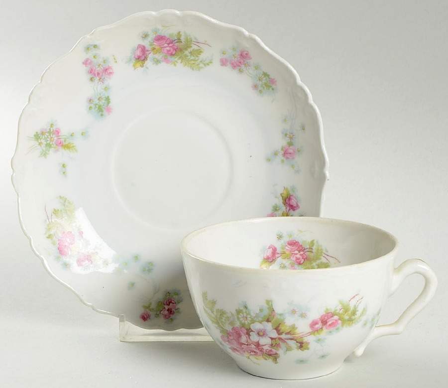 BSS10 Flat Cup & Saucer Set by Bassett-1