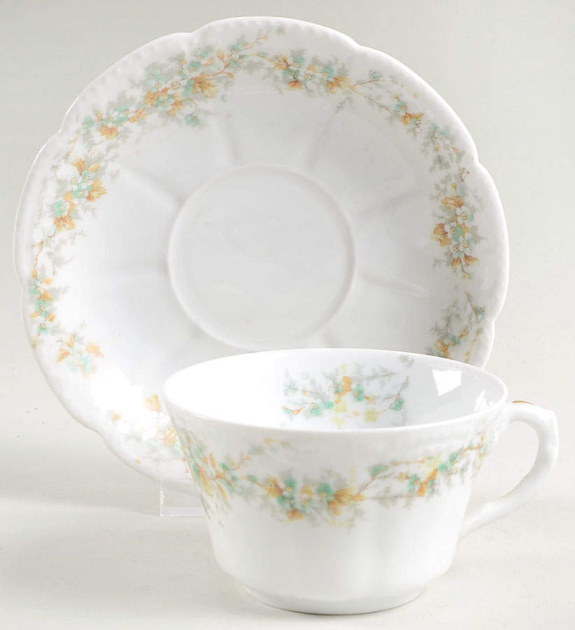 BSS14 Flat Cup & Saucer Set by Bassett-1