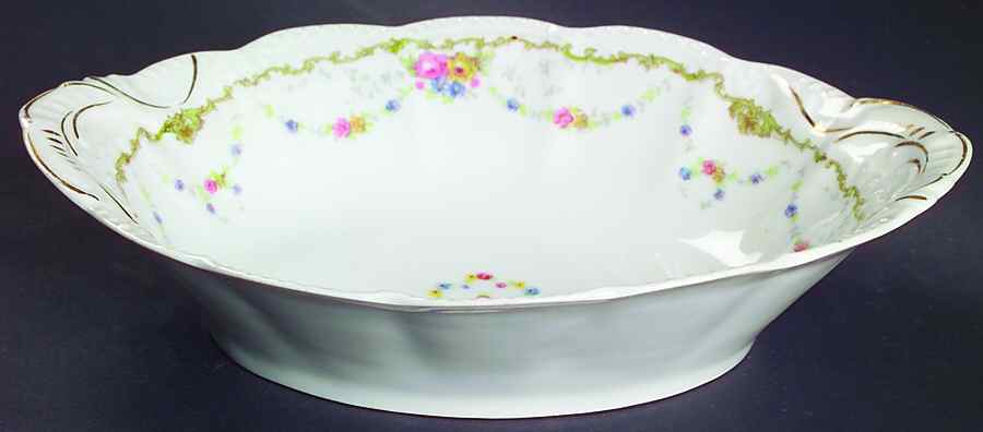 BSS16 9" Oval Vegetable Bowl by Bassett-1