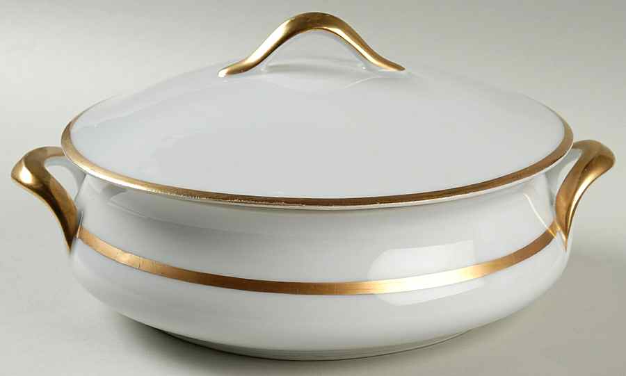 11545 Round Covered Vegetable by Bassett-1