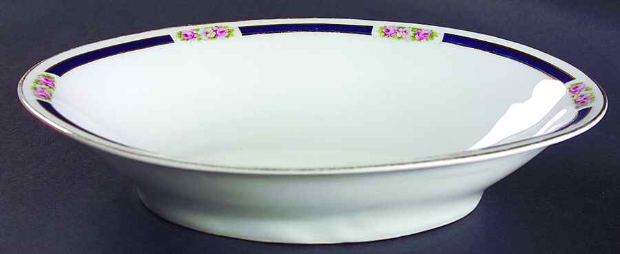 12682 10" Oval Vegetable Bowl by Bassett-1