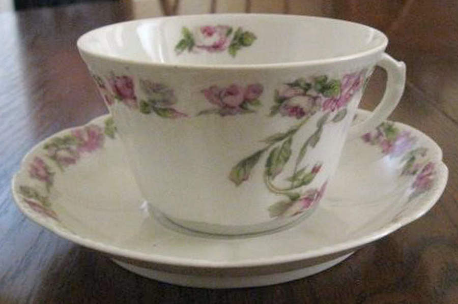 BSS24 Flat Cup & Saucer Set by Bassett-1