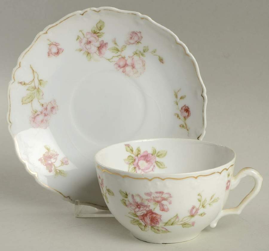 BSS27 Flat Cup & Saucer Set by Bassett-1