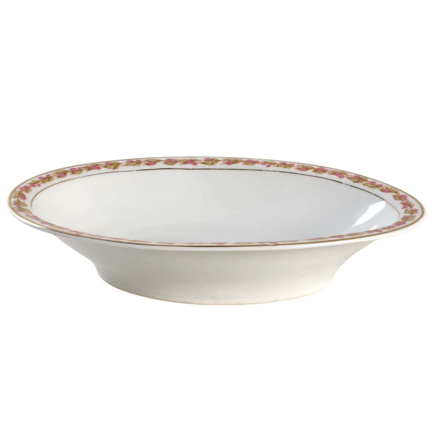 11532 10" Oval Vegetable Bowl by Bassett-1
