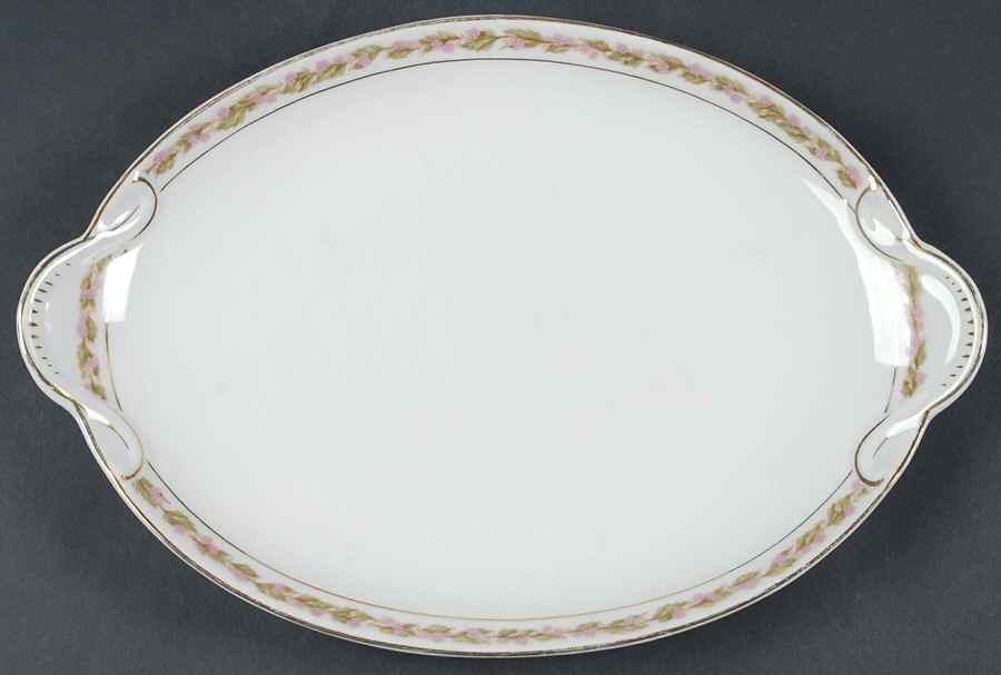 11532 13" Oval Serving Platter by Bassett-1
