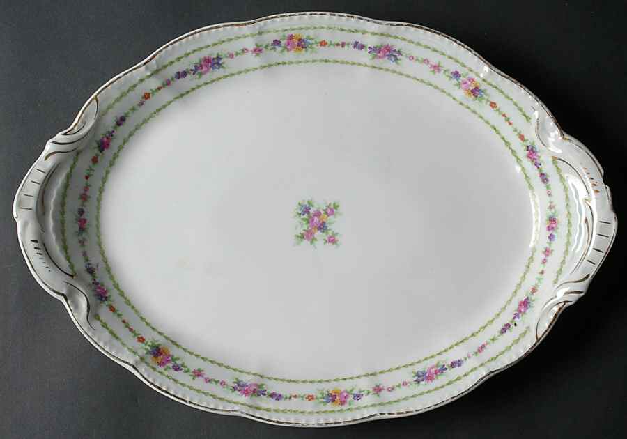 BSS9 14" Oval Serving Platter by Bassett-1