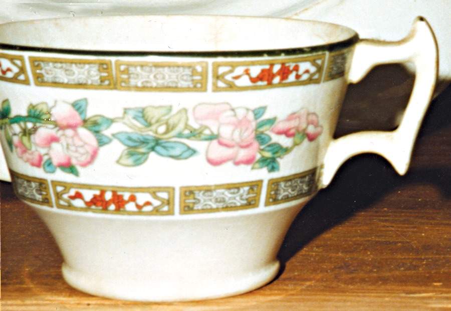 Indian Tree Footed Cup by Bassett-1