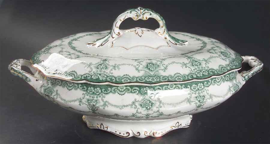 Venice Oval Covered Vegetable by Bassett-1