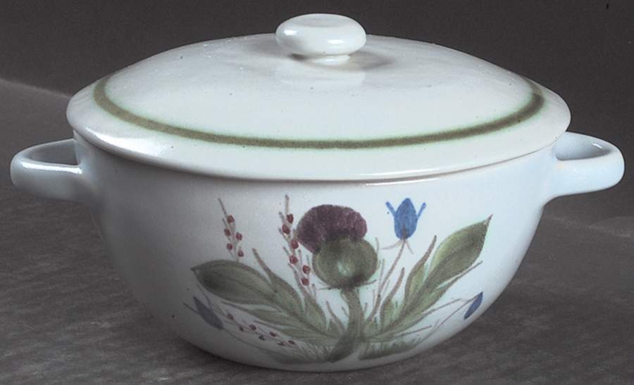 Thistleware Covered Soup Bowl by Buchan-1
