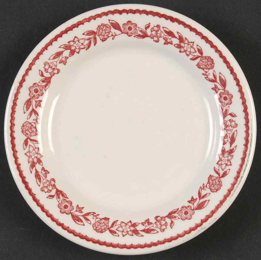 BUF1 Bread & Butter Plate by Buffalo Pottery-1